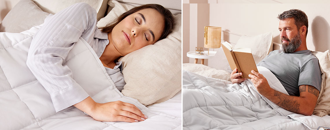 Jakość snu a kołdry obciążeniowe 