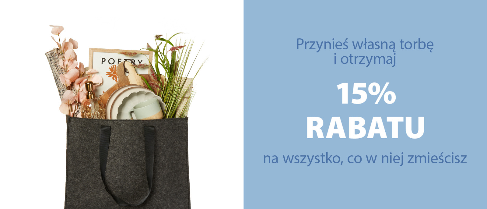 Przynieś własną torbę Przynieś własną torbę