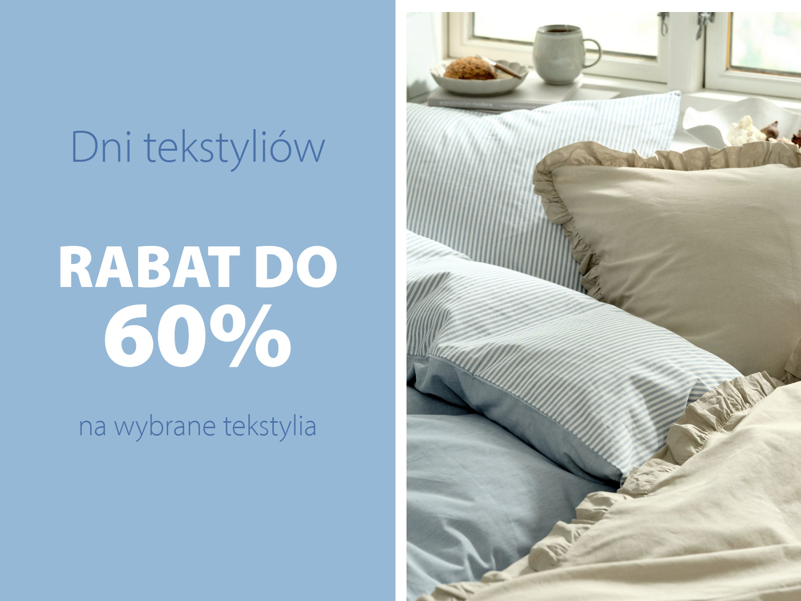 Dni tekstyliów | Rabat do 60%