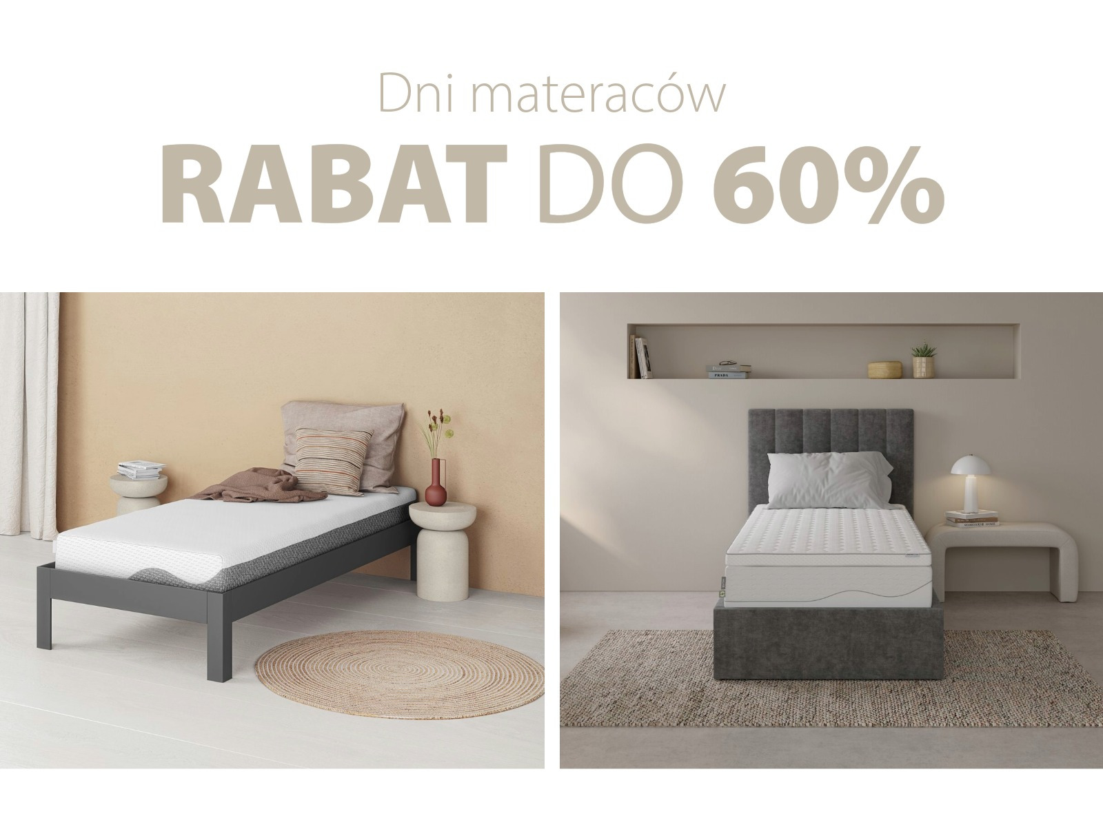 Dni materaców | Rabat do 60%