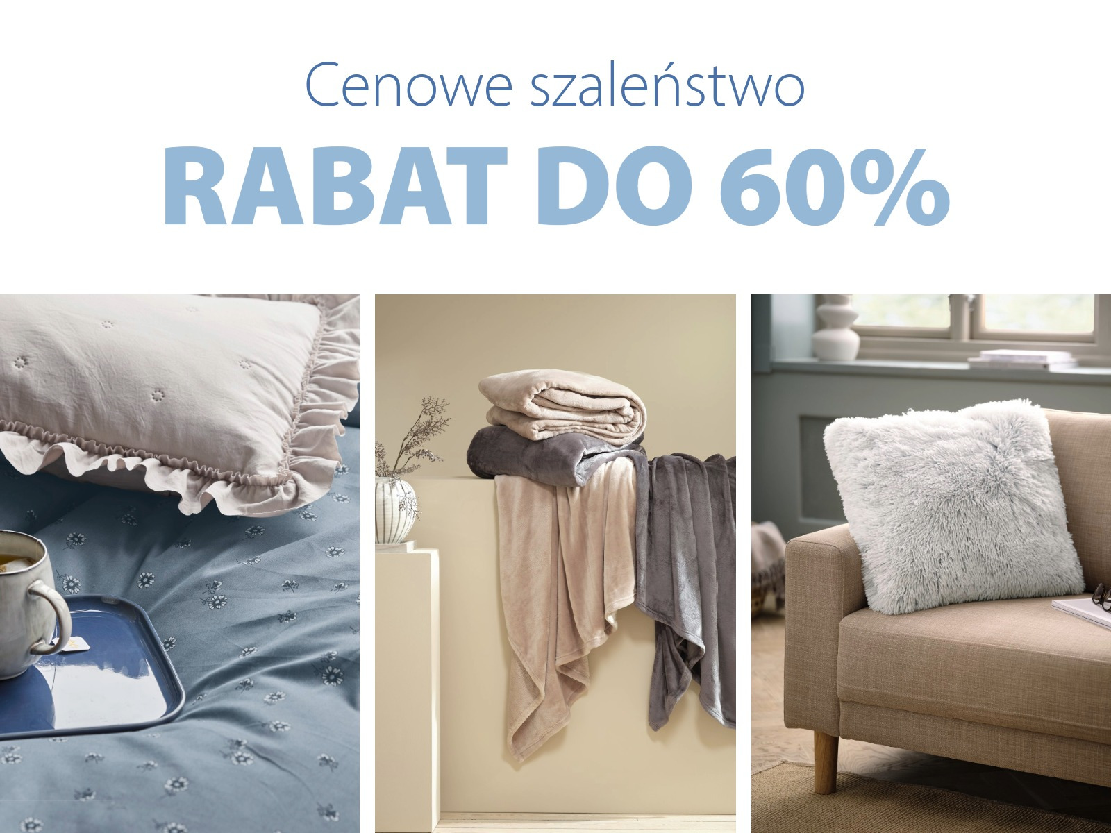 Cenowe szaleństwo | Rabat do 60%