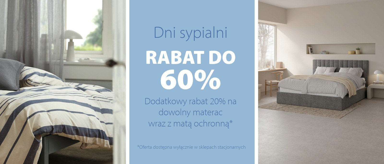 Dni sypialni | Rabat do 60%