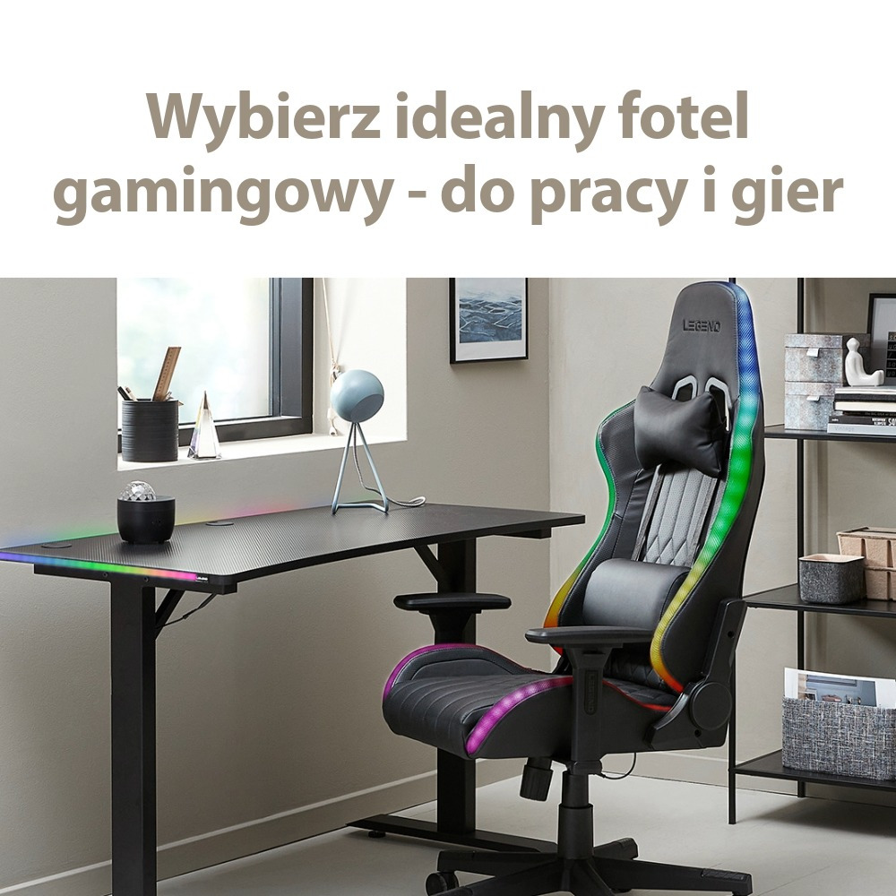 Wybierz idealny fotel gamingowy - do pracy i gier