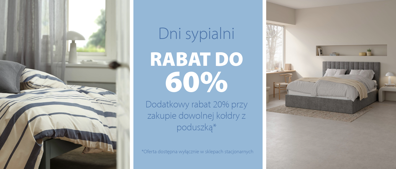 Dni sypialni | Rabat do 60%
