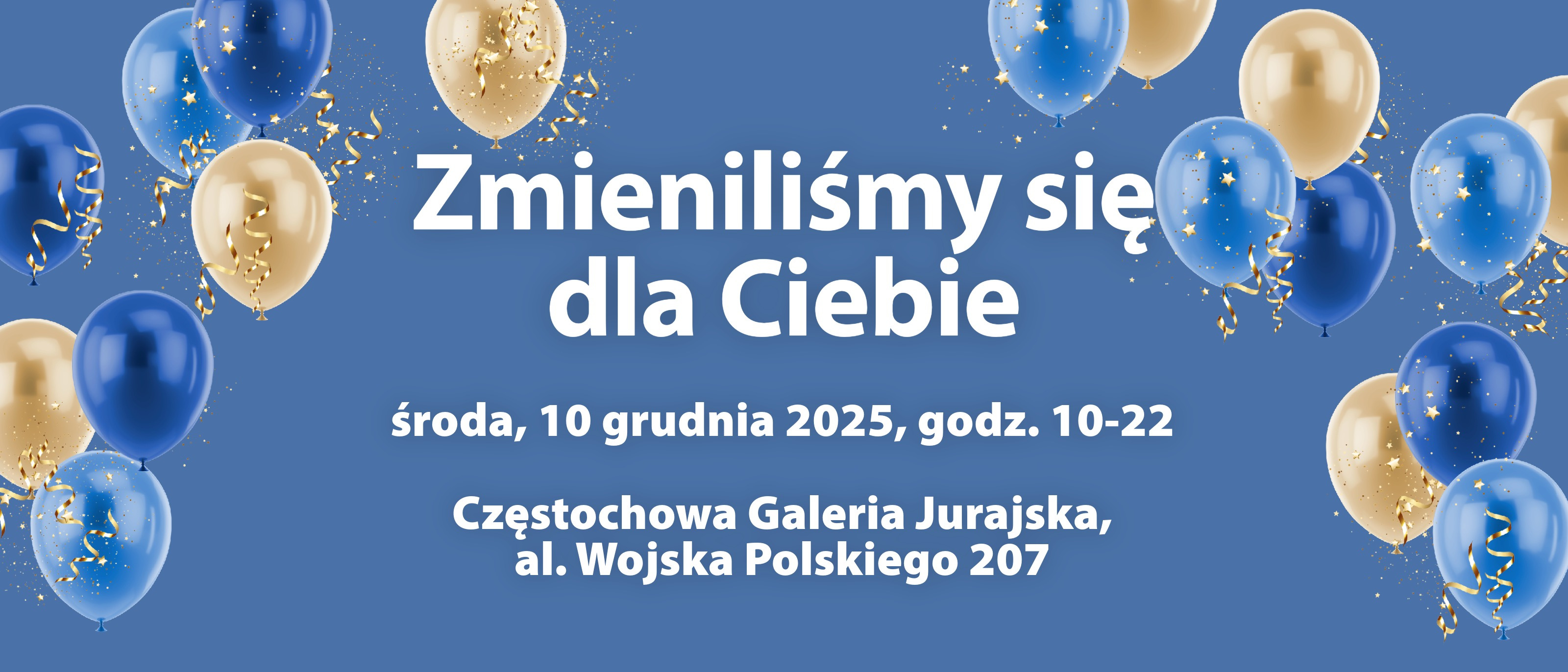 Zmieniliśmy się dla Ciebie Zmieniliśmy się dla Ciebie