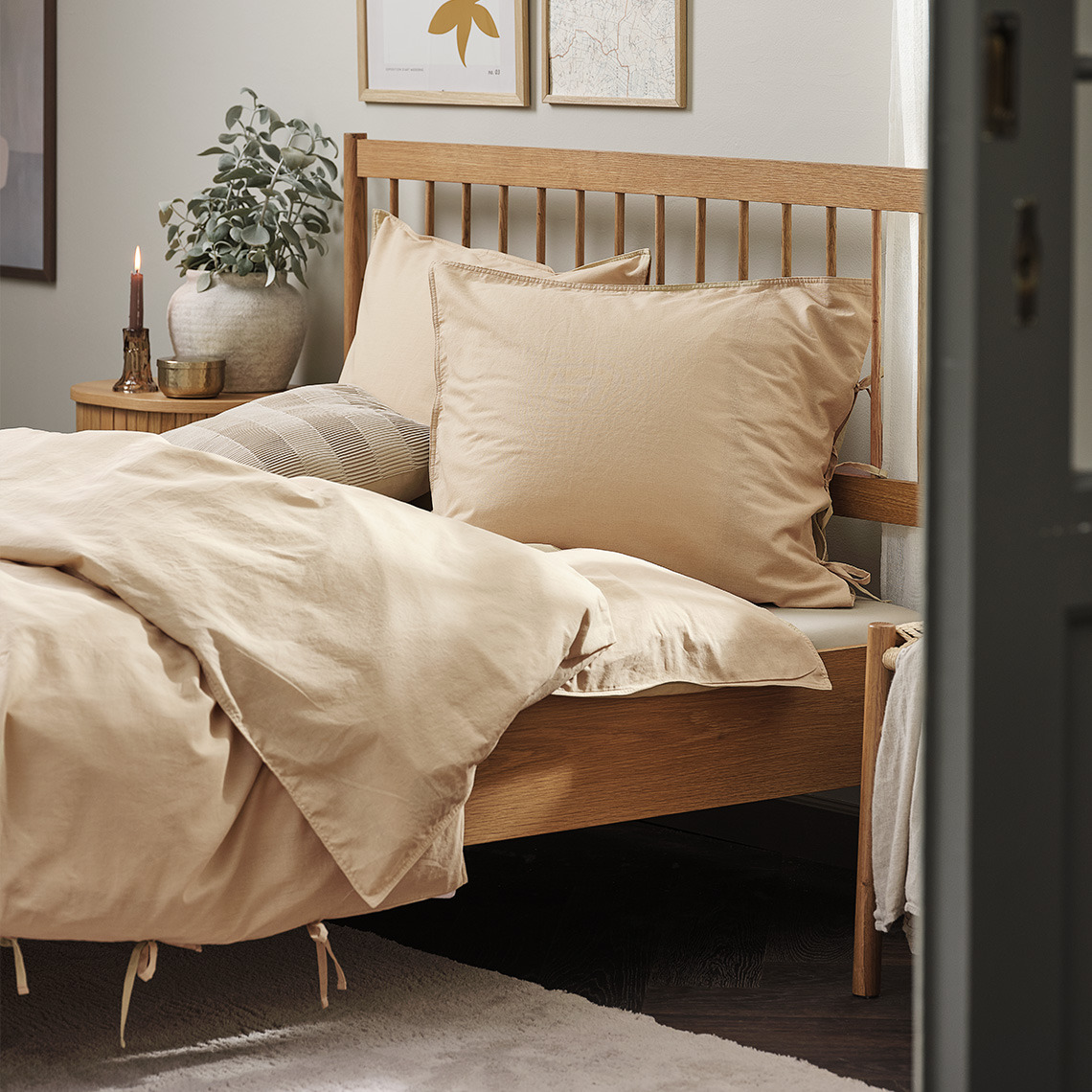 Prane pościele bawełniane, w tym poszwy na kołdry i poszewki na poduszki 