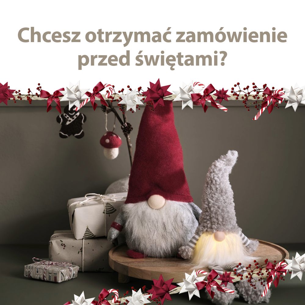 Dostawa przed świętami