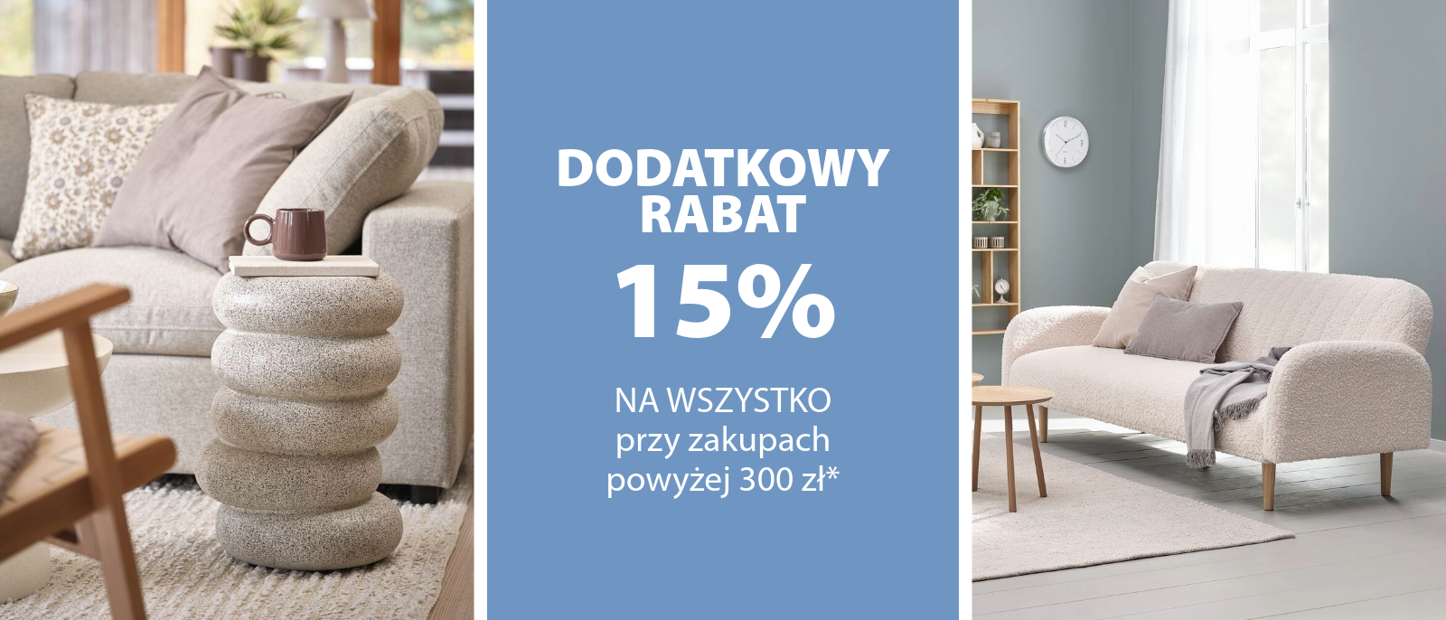 Dodatkowy rabat 15%