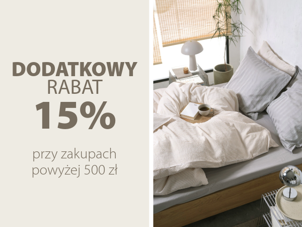 Dodatkowy rabat 15%