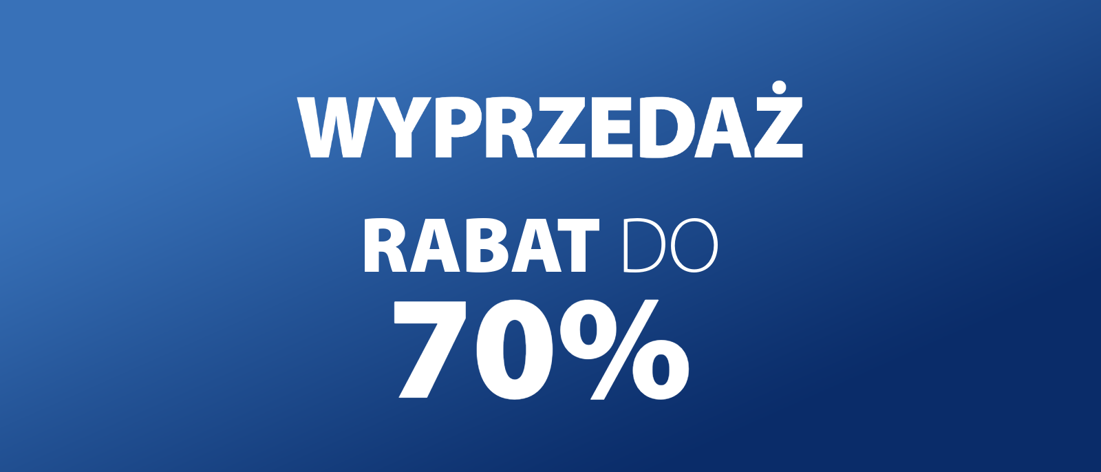 WYPRZEDAŻ