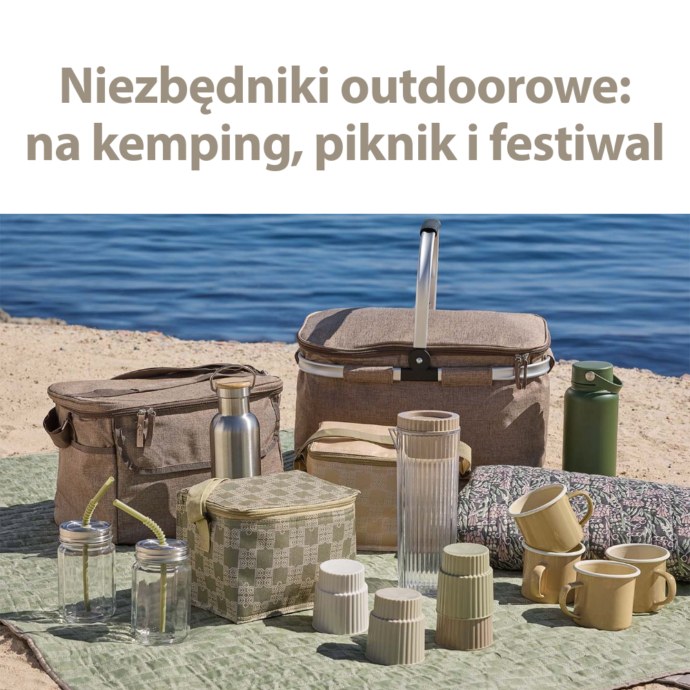 Niezbędniki outdoorowe: na kemping, piknik i festiwal