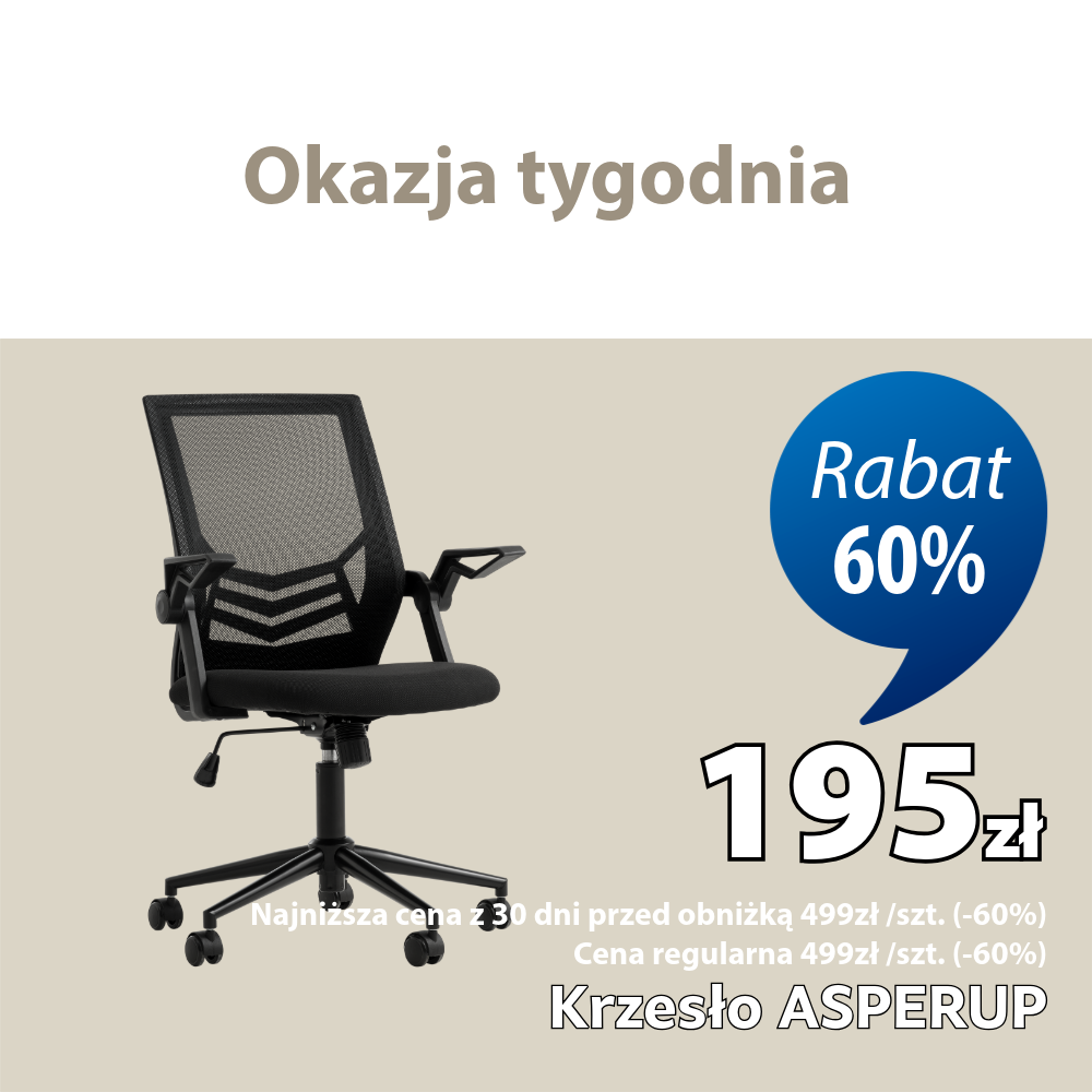 Krzesło do biurka ASPERUP