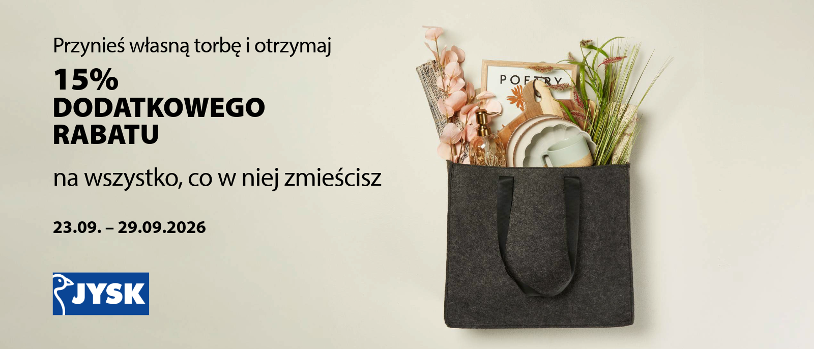 Przynieś własną torbę