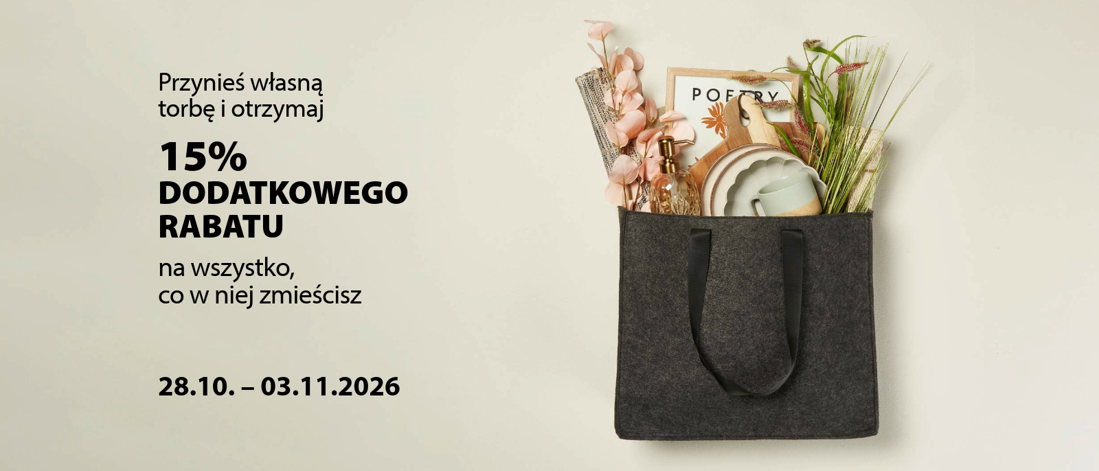 Przynieś własną torbę
